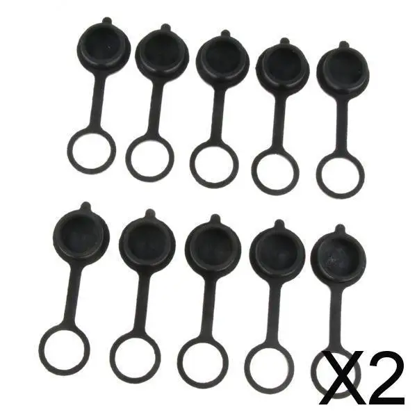 

2X 10pcs Electric Scooter Charging Port Silicone Dust Proof Covers