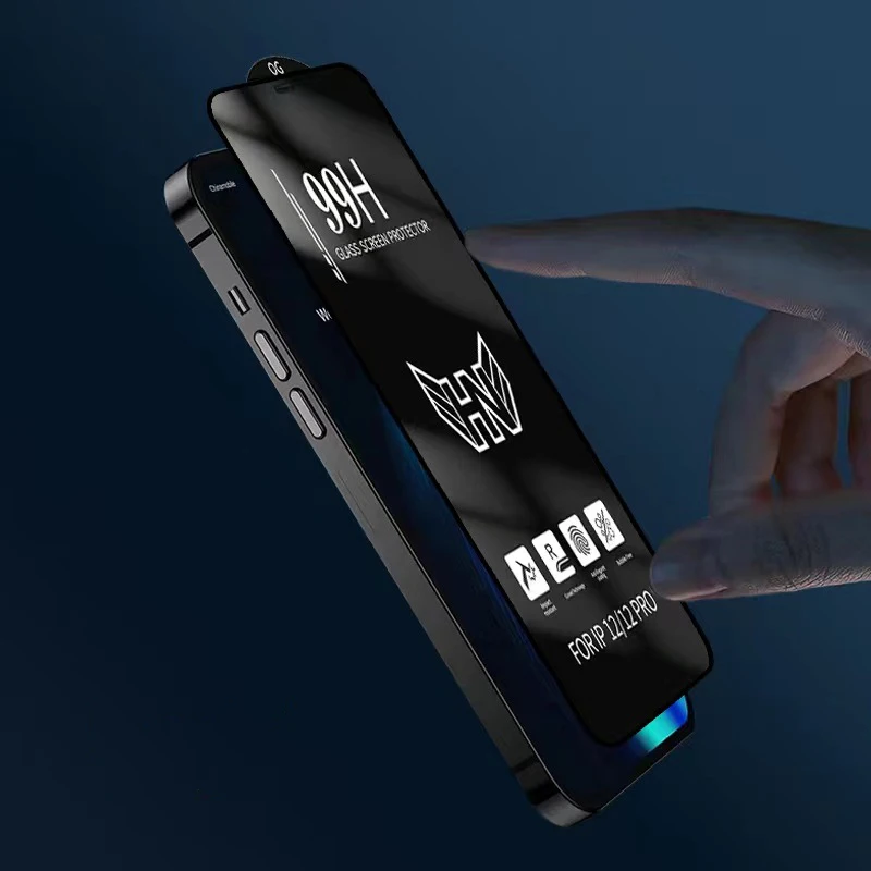 10pack Good quality retail package 99H transparent phone glass for iphone 15 14 13 pro max xsmax Curved full glue tempered glass