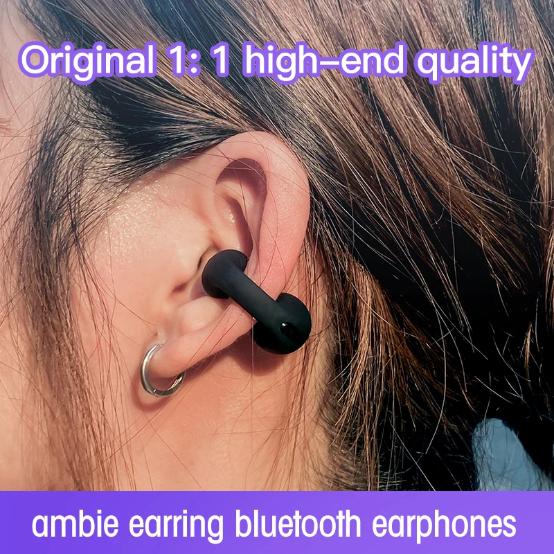 Ambie-auriculares inalámbricos con Bluetooth, audífonos deportivos con  gancho para la oreja, con pen El Mercado de Encantos