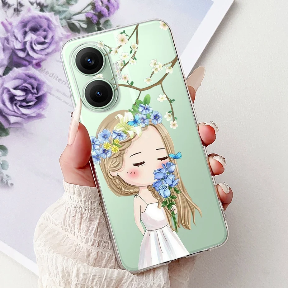 Stylish Painted Soft Slim Phone Case - For Xiaomi Redmi and Poco Series