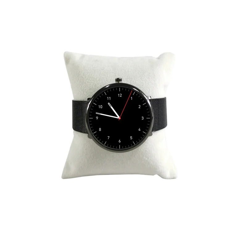 Multi-Color Velvet Jewelry Display Pillow - Watch Bracelet Bangle Anklet Organizer Hand-held Fashion Accessory Holder