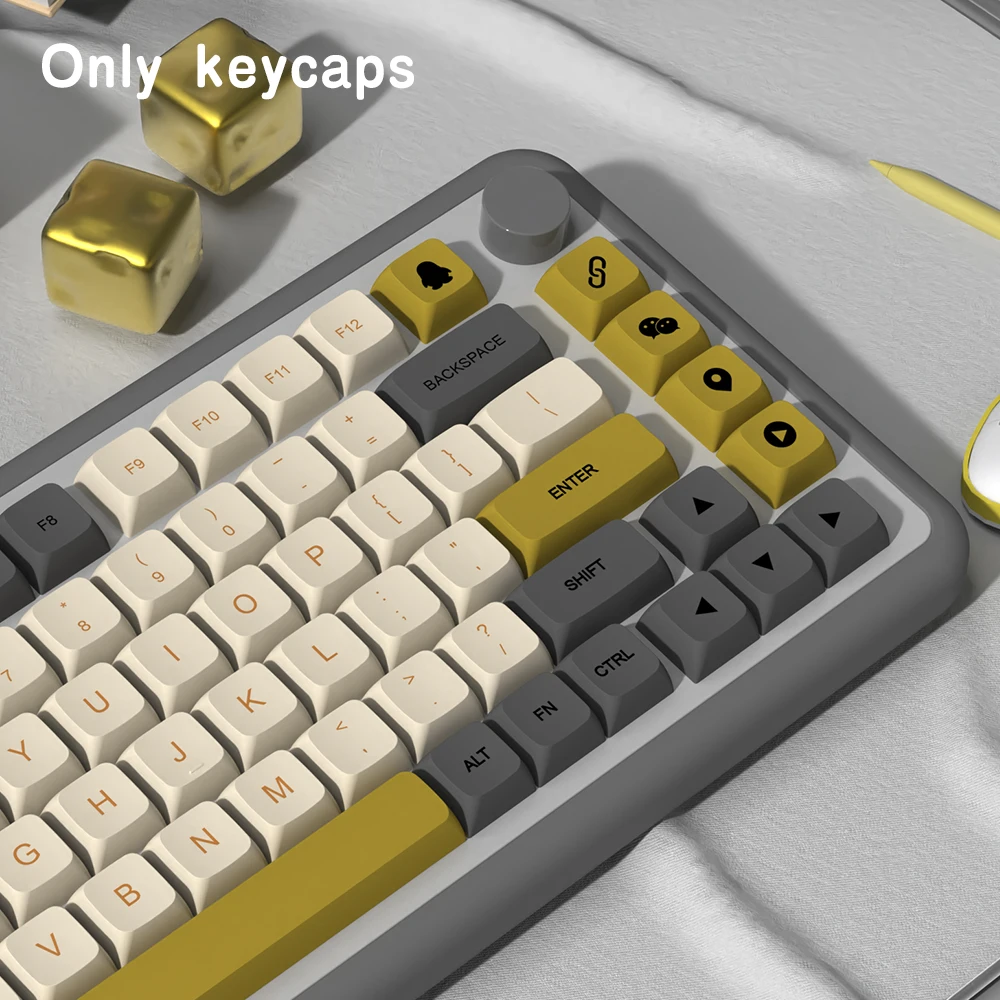 Shimmer theme XDA Profile PBT keycaps Spanish Korean French German Portuguese Russian Japanese keycap For Mechanical Keyboard