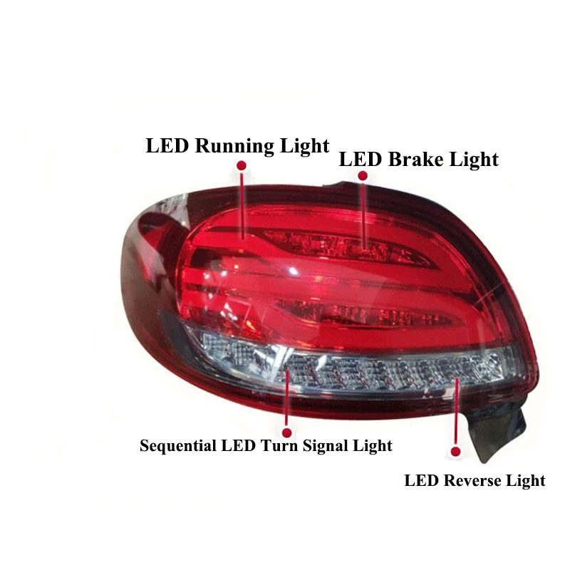 04-06 車＆バイク 方向指示灯 用のプジョー 206 207 2009-2014 リア リアライト 用のプジョー 206 207 2009-2014 リアバンパーライト リバース用 電球なし(Right)
