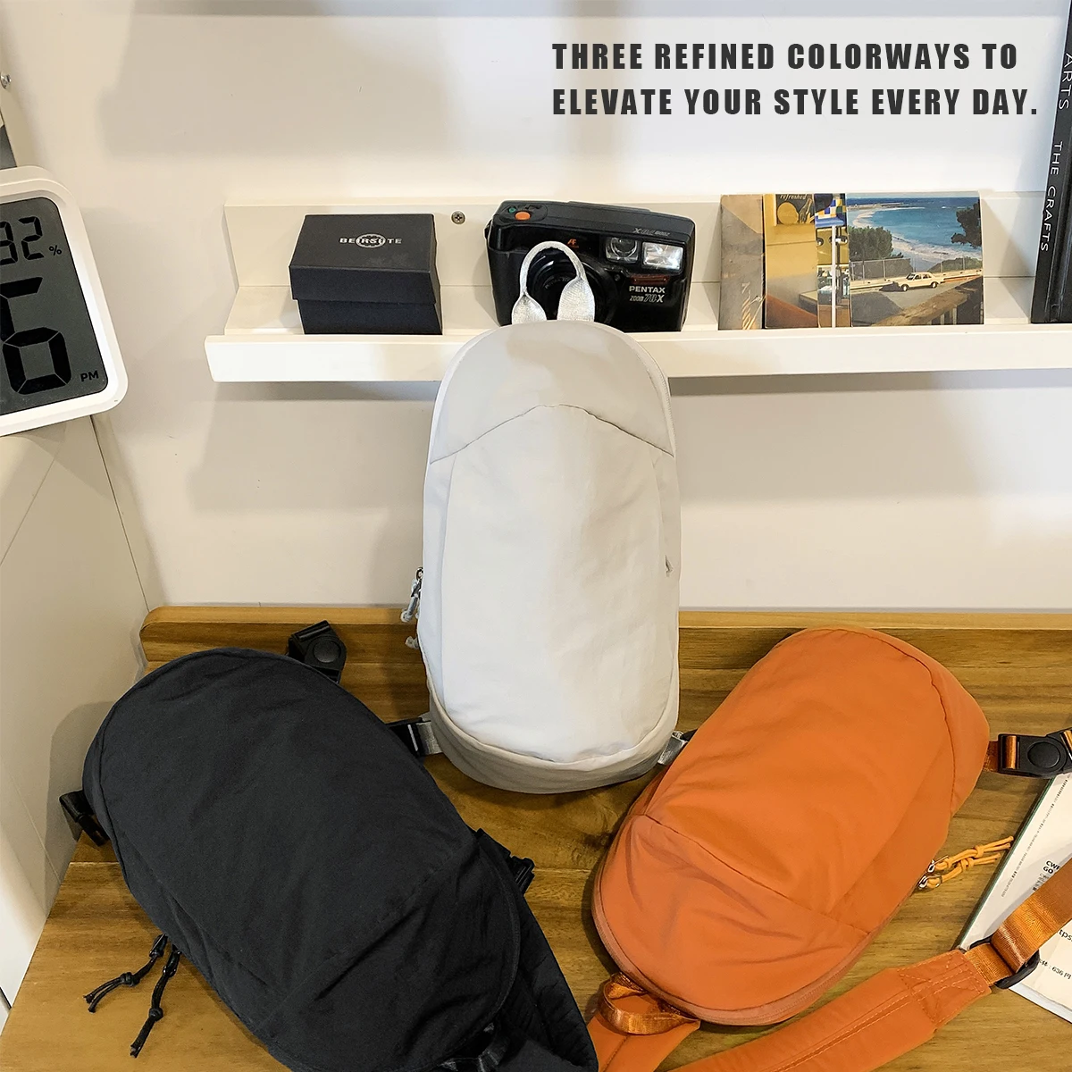 Crossbody Bag Men's Casual Chest Bag 2025 New Fashion Trendy Brand Small Shoulder Bag Women's Lightweight Sports Waist Bag Shoulder Bag