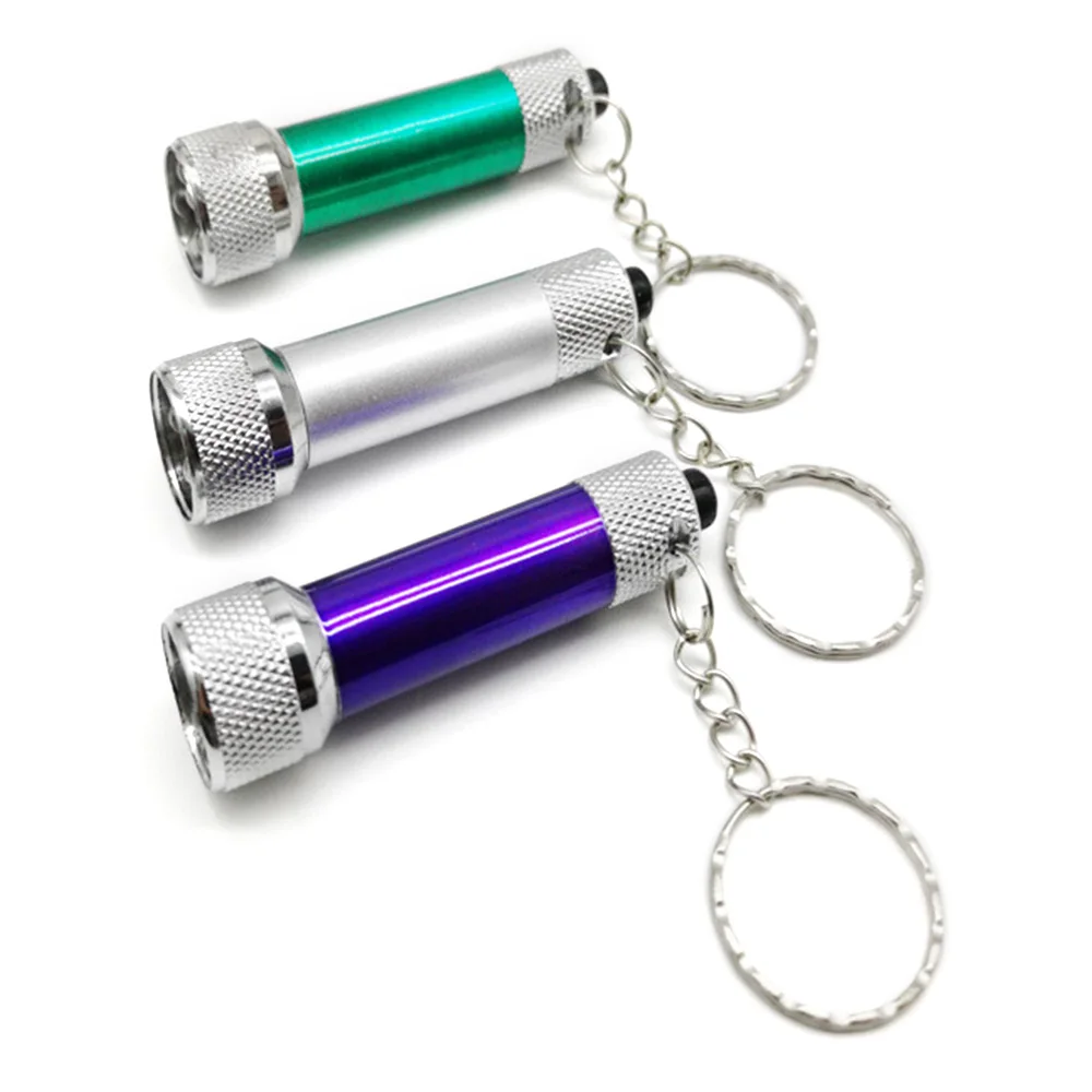 Led Flashlight Mini Flashlight Led Flashlights Mini Led Flashlight Led Torch Light 5 LED Mini Keychain Flashlight Super Bright Small Flashlight Aluminum Alloy Camping Keychain Torch Portable Outdoor Lighting