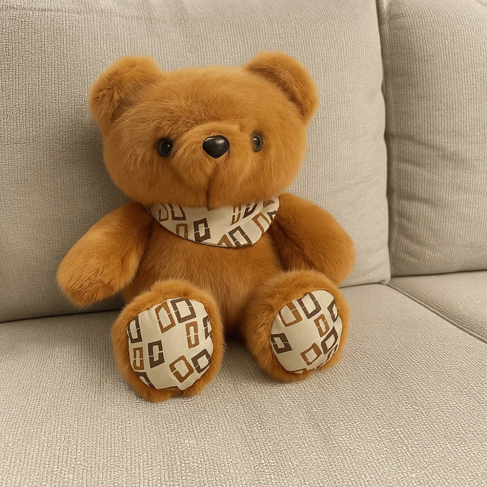 Induction Rhythm Piano Drooping Ear Rabbit Plush Doll Sound Music Toys PP Cotton Little Bear Plush Keychain Soft Portable