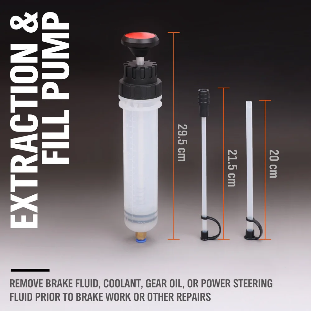 Antifreeze Manual Pumping Hose 200cc Extractor