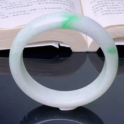 

Send Certificate Genuine Natural White Jade Bangle Women Men Burmese Certified Jades Stone Bangle Bracelet Jewelry Accessories