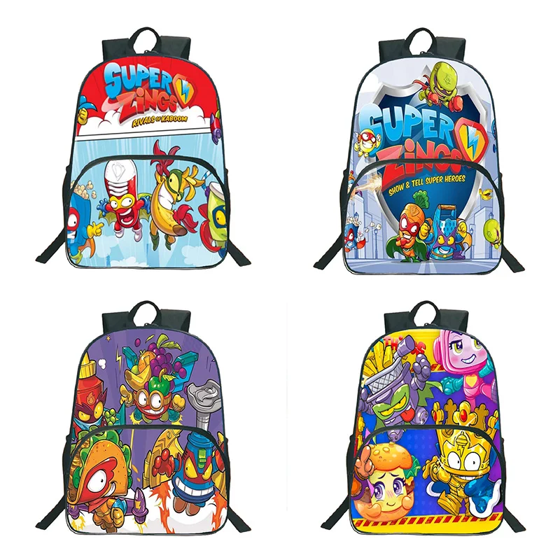 

Рюкзак SuperThings для мальчиков и девочек, сумки для подростков, детская модная школьная сумка с рисунком, сумки для книг из терилена для студентов