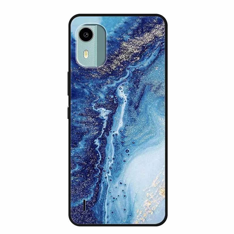 Marble Soft Silicone TPU Phone Back Cover Case - Stylish Protective Bumper