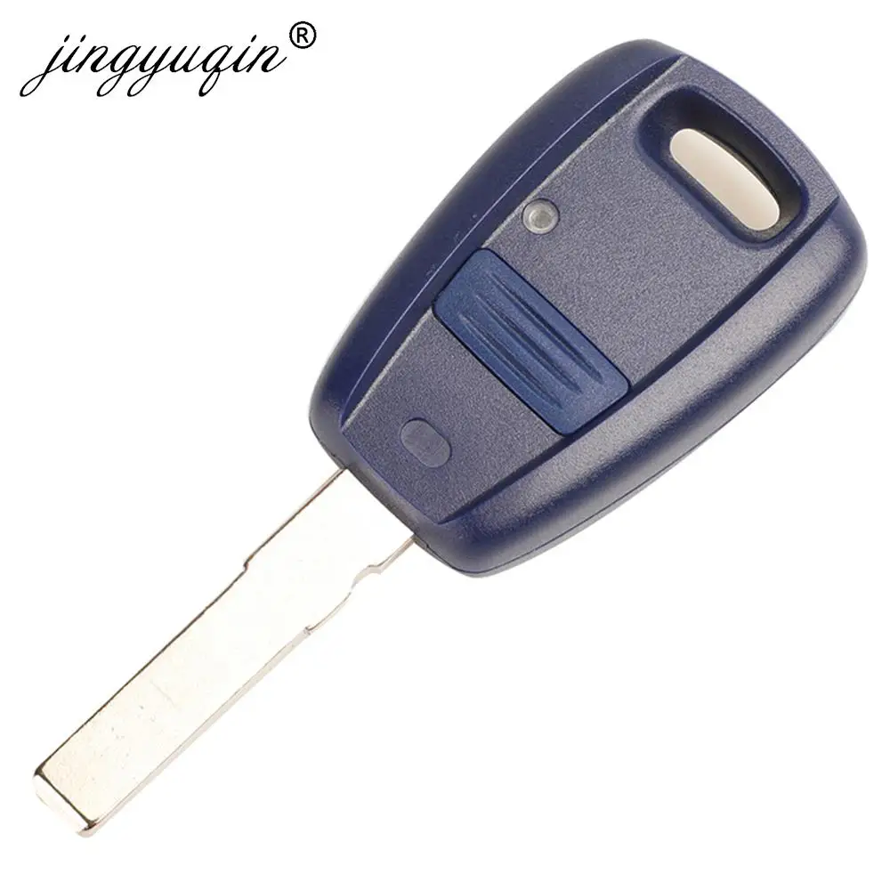 Key Case Car Key Shell Key Cover Fob Cover 1 Button Remote Key Fob Shell for Fiat Punto Doblo Bravo Car Auto Key Replacement Housing Case