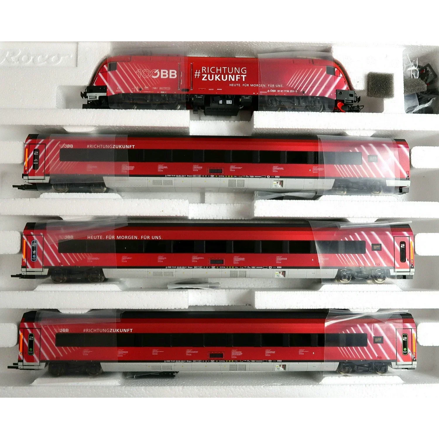 Roco Railjet 8両セット ÖBB DCC Roco CD railjet 8両セット DCC Roco Railjet 8両セット ÖBB DCC