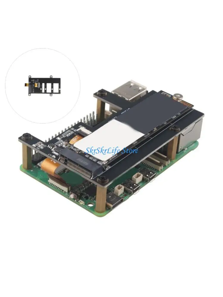 단일 보드 컴퓨터용 E65E PCIe-M.2 2230 2242 2280 NVMe 하드 드라..