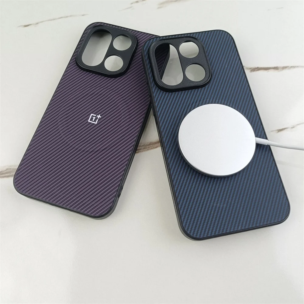 Premium Magnetic Carbon Fiber Matte Phone Case - Luxury Protection Cover