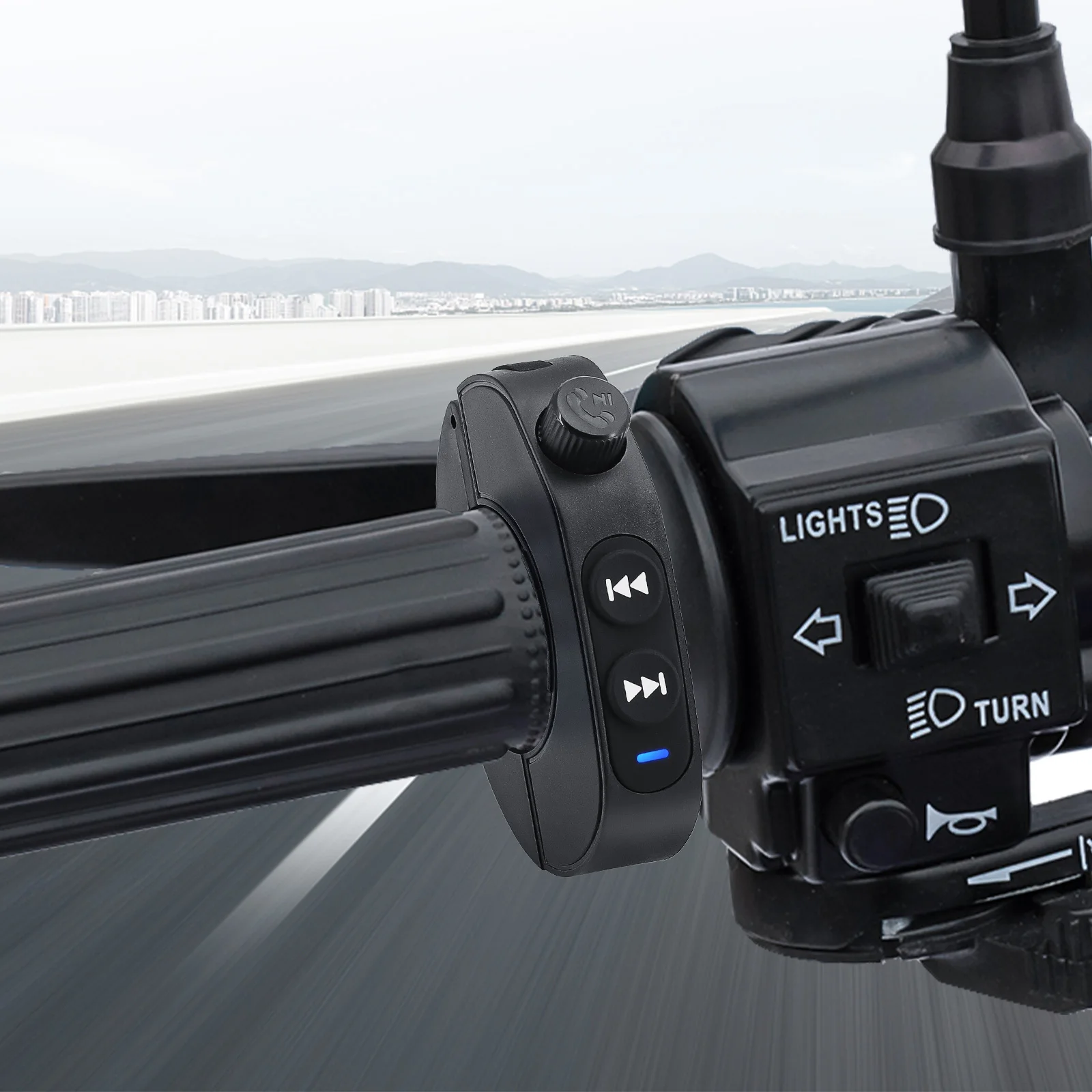 Smart Wireless Remote Control Bluetooth-compatible Steering Wheel Media Controll