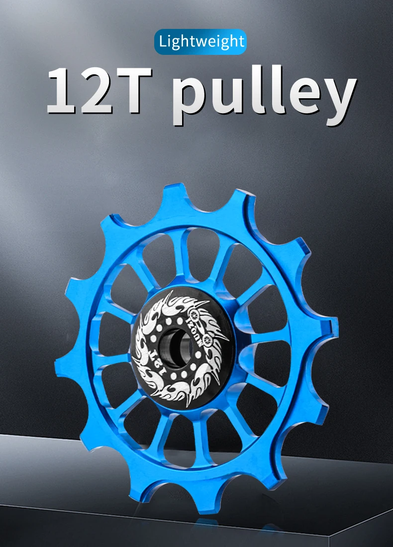 Poulie de dérailleur arrière entièrement céramique 3D roue titane fait