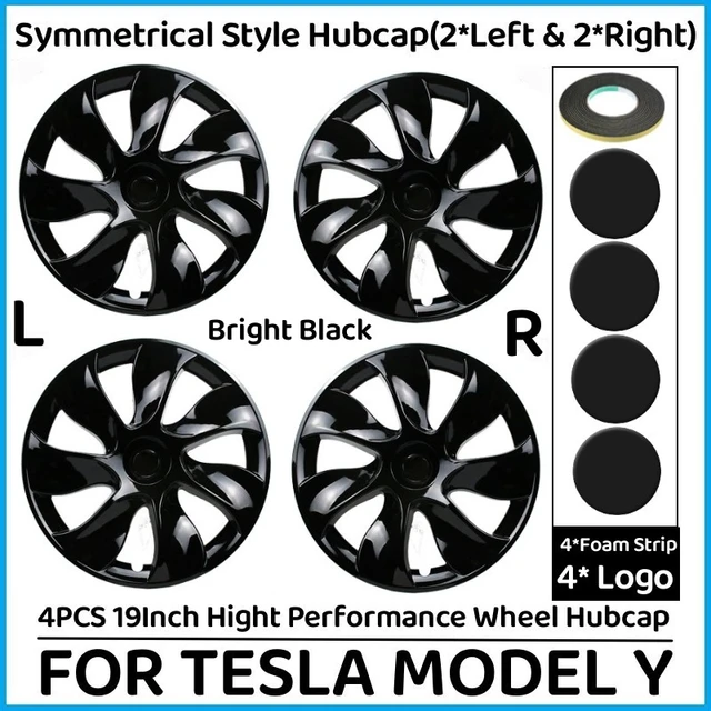 4PCS Wheel Hub Caps for Tesla Model 3 Highland 2024 18 Inch Performance  Automobile Replacement HubCap Full Rim Cover Accessories - AliExpress