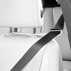 Effortless Seat Belt Guide - Enhance Comfort & Safety for Stress - Free Drives (WHITE)