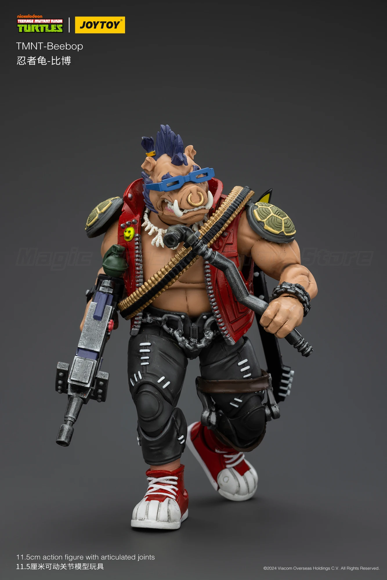 在庫あり] JOYTOY 1/18 アクションフィギュア TMNT ニンジャ