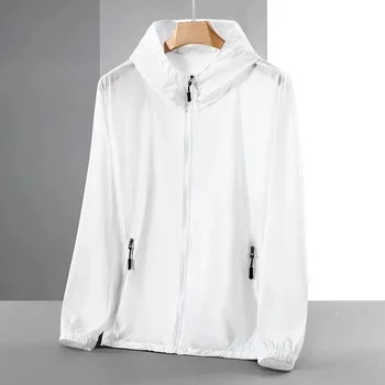 2024 giacca a vento con cappuccio di nuova moda giacca da donna con protezione solare giacca bomber con cerniera autunno casual cappotto sottile capispalla 1