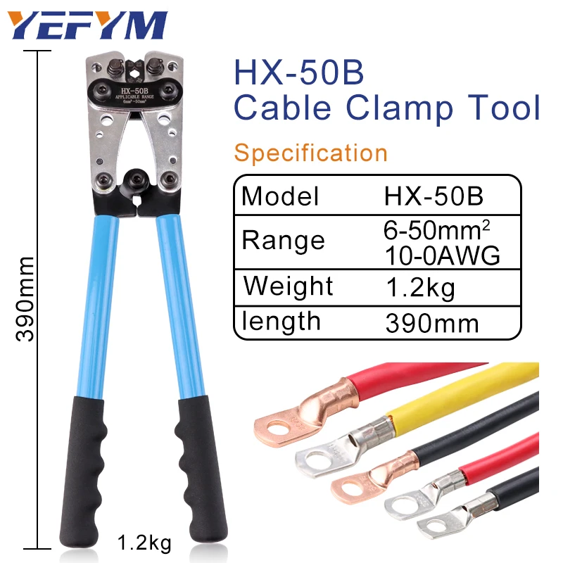 Qfun Alicates de Terminales Crimpadora de Alambre kit, AWG20-10(0,5-1,5  mm²) (1,5-2,5 mm²) (4-6 mm²) con 700 Terminal para Terminales de Cable  Aislados : : Bricolaje y herramientas