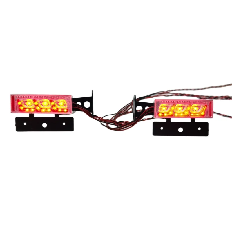Metal LED Tail Light Lamp For 1/14 Tamiya RC Truck Car SCANIA R730 R470 R620 VOLVO FH12 FH16 ACTROS 3363 1851 AROCS 3363 3348 MA 2