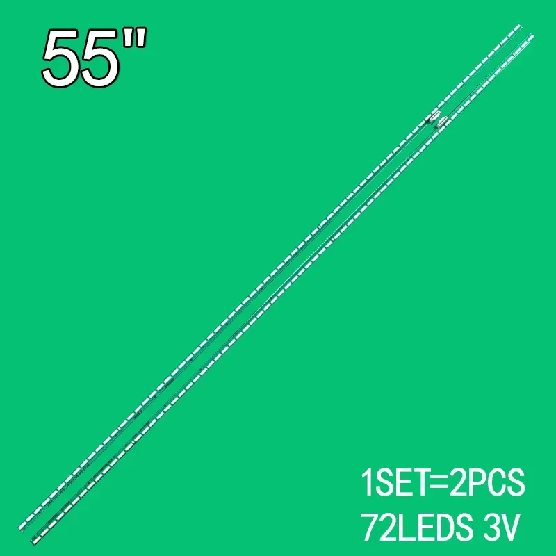 2 шт./комплект, ленты для подсветки 55UH850V 55UH8507 55UH8500 55UH8500-UA LC550EQU DJ F1 F2 6922L-0192A 6916L24