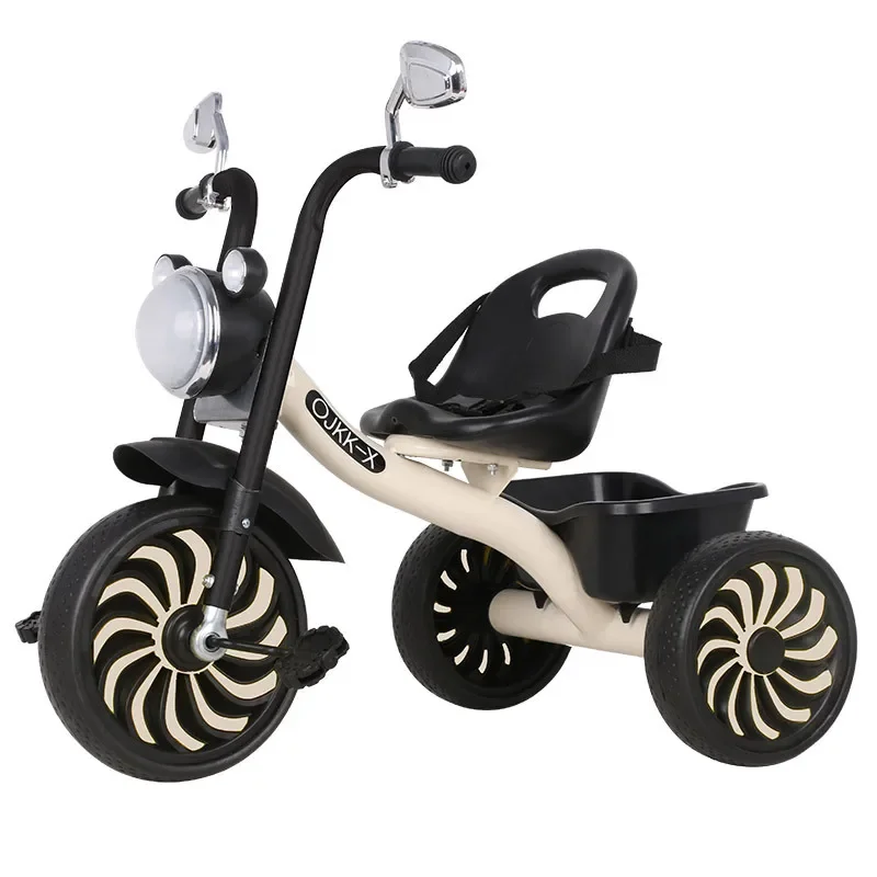 Children's Tricycle 1-3-2-6 Years Old Large Baby Toy Baby Stroller Pedal Bicycle Kindergarten Stroller