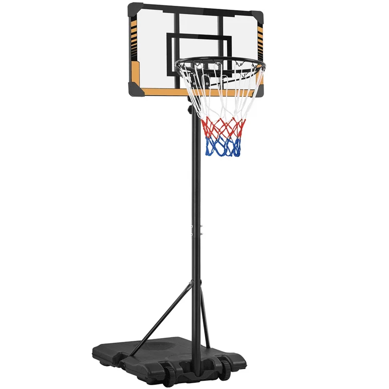28'' Width Portable Basketball Hoop for Indoors/Outdoors 1