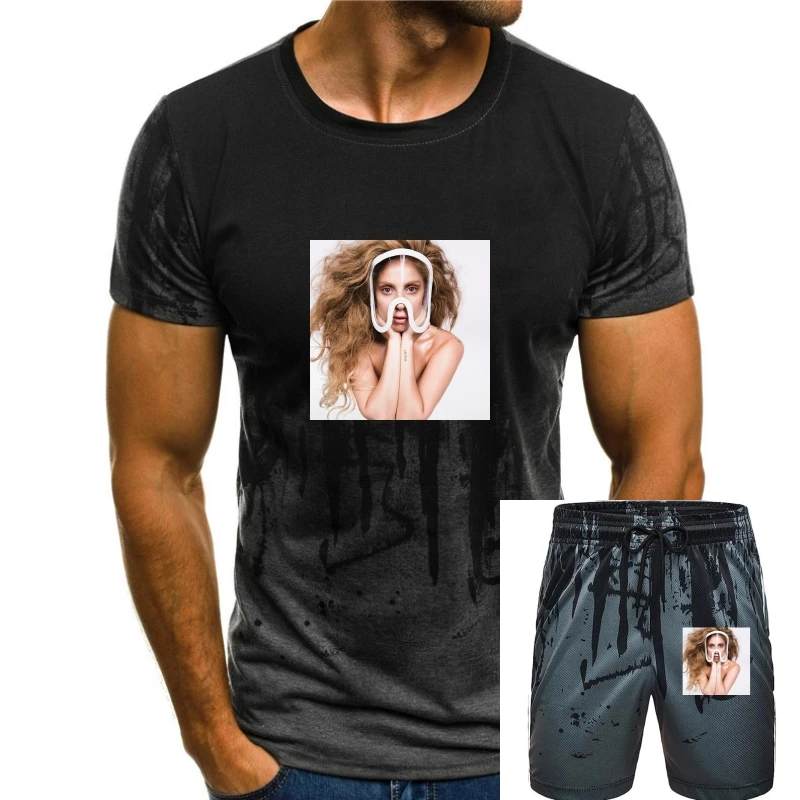 

Белая футболка LADY GAGA artpop