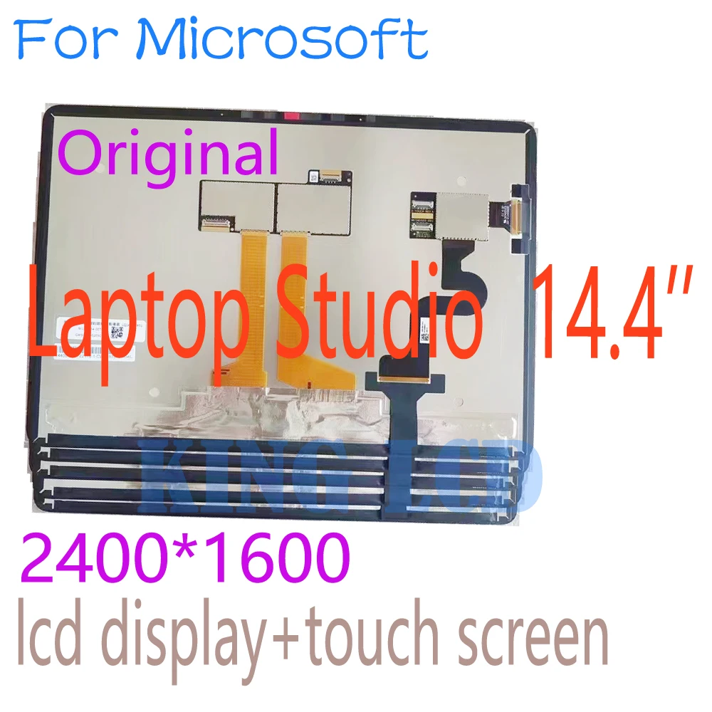 Nuovo Lcd Originale Da 14.4 "Per Microsoft Surface Laptop Studio Display Lcd Touch Screen Digitizer Assembly Per La Sostituzione Dello Studio I7