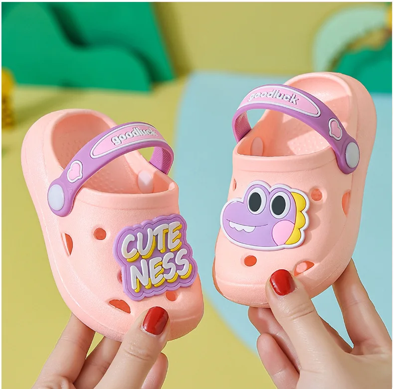 girl princess shoes Cartoon Dinosaur Kids Slippers Boys Summer Beach Sandals Girls Home Slippers Toddler Anti-Slip Indoor Slides Child Garden Shoes best leather shoes