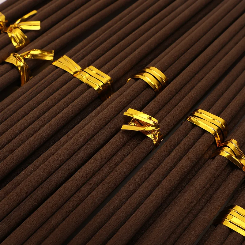 Aromatherapy Fiber Sticks for Home Fragrance, Brown Essential Oil Diffuser Accessories, 25cmX4mm, 60PCs, Top Quality