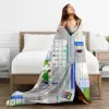 Windows XP Collage Blanket Flannel Lightweight Throw Blankets Sofa Throw Blanket For Couch Bedding Travel Throws Bedspread Quilt 5