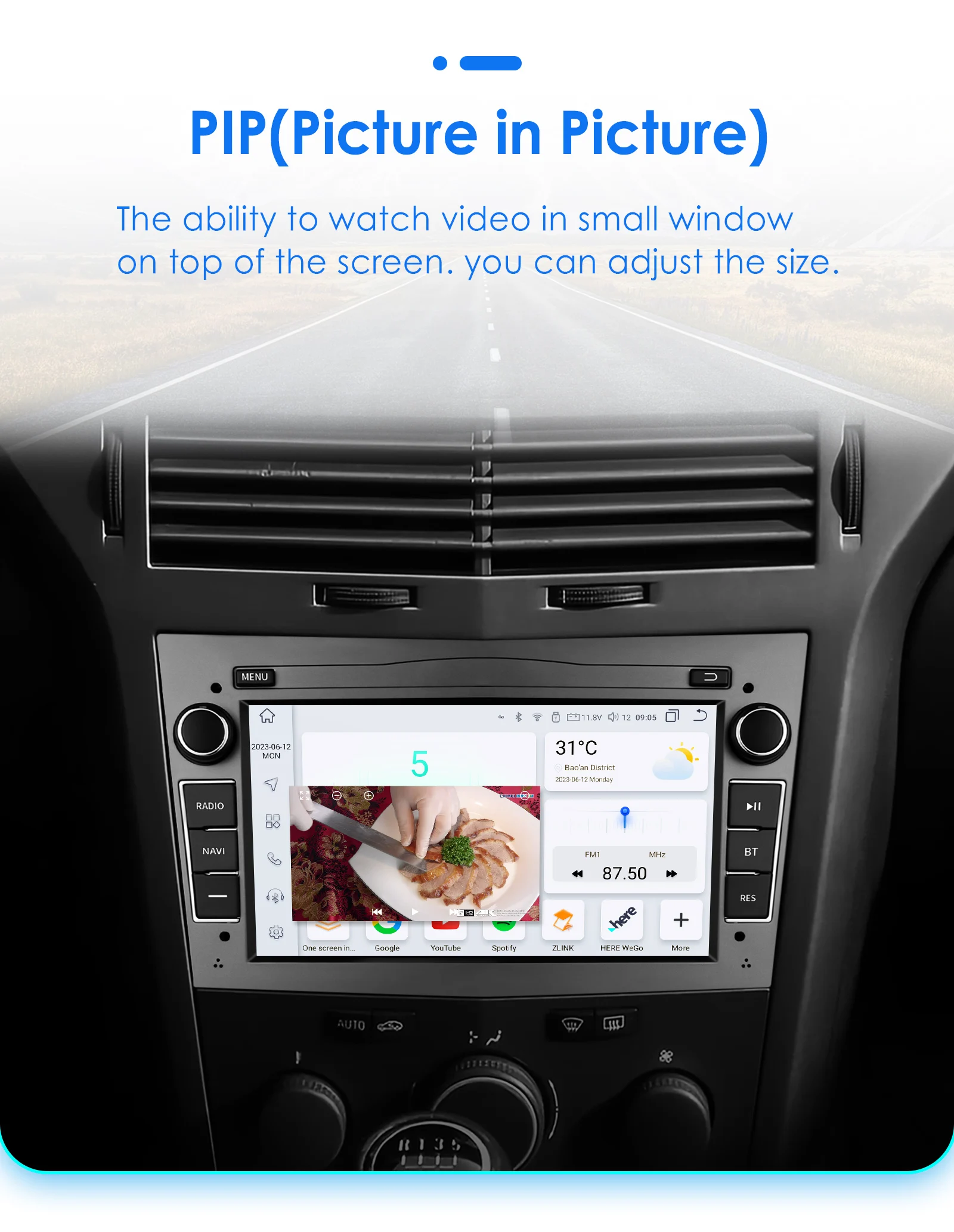 Hizpo Carplay 7-Zoll Android Autoradio für Opel Astra H G J Zafira B Corsa C D Antara Vectra Vivaro 2Din 4G Autoradio GPS DSP RDS – Detail 40