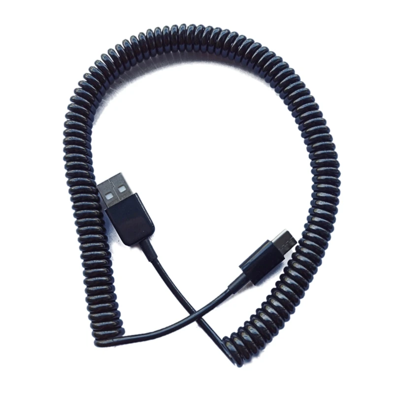 SinLoon Cavo a Spirale per Tastiera da Gioco con Connettore Aviator Staccabile, Tipo C a USB A, Doppia Manica Meccanica