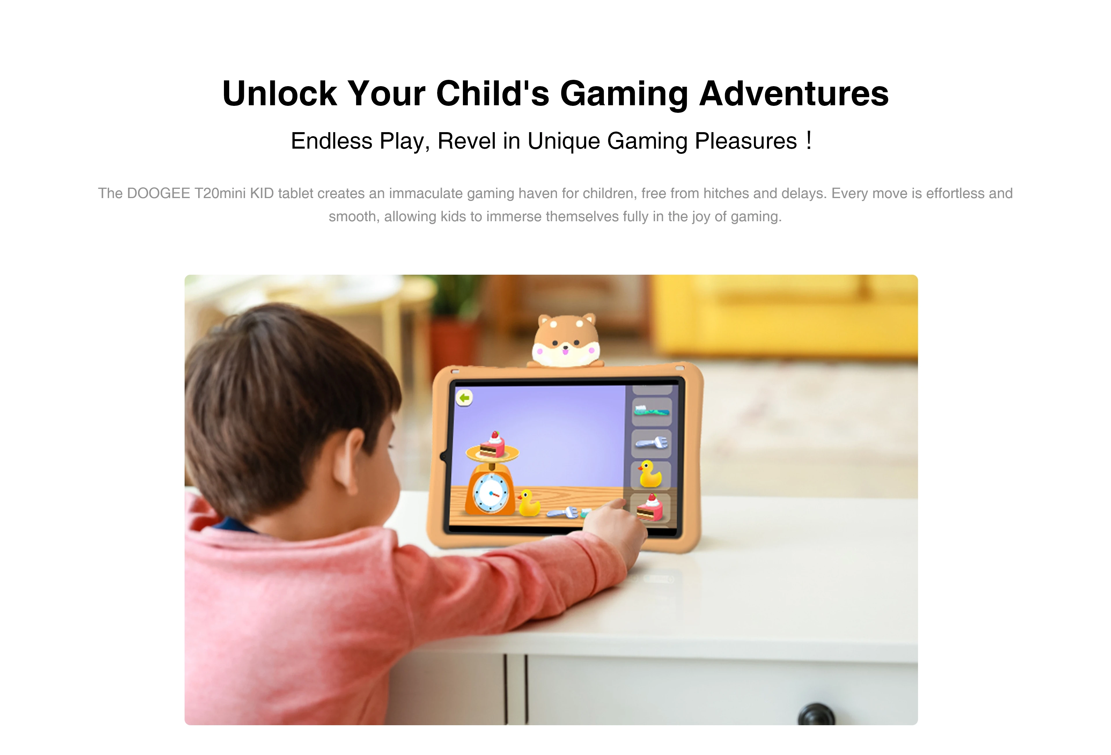 DOOGEE T20 Mini KID オレンジ 子供用 タブレット 新品 DOOGEE T20 Mini KID オレンジ 子供用 タブレット 新品 【公式通販】