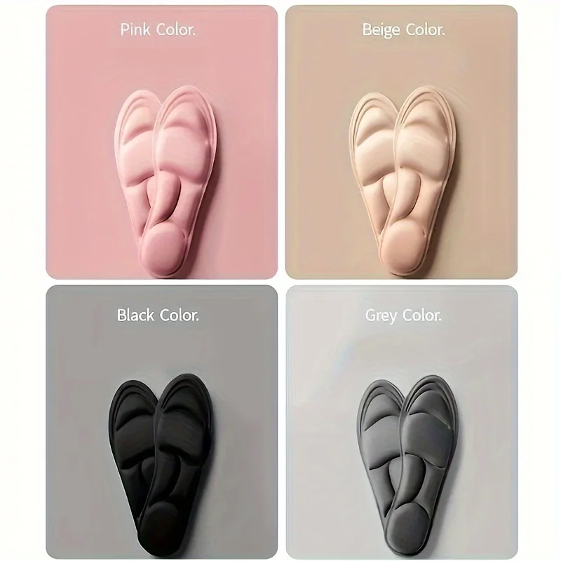 4 PCS 열 자체 가열 깔창 겨울 따뜻한 남여 공용 방한 부드러운 바닥 편안한 땀 흡수 겨울 탈취제 면