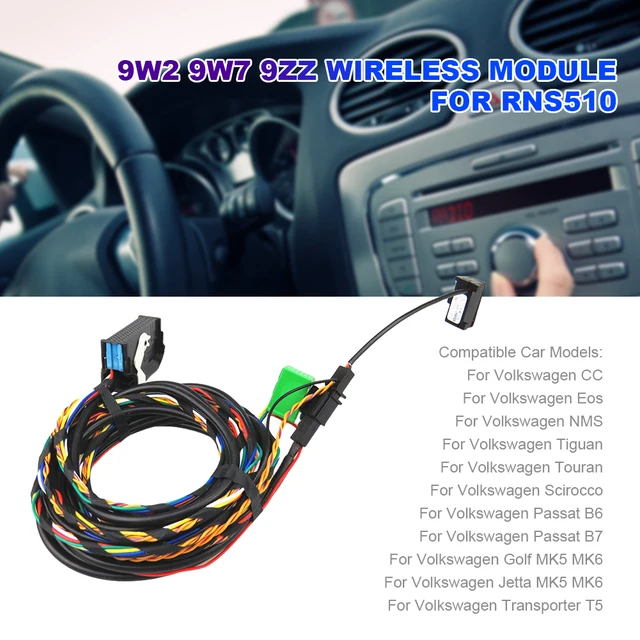 Adattatore Bluetooth Per Auto VW Audi - Cavo Microfono 12 Pin 3.6m | Compatibile Con RNS315 RCD510 - Foto 6