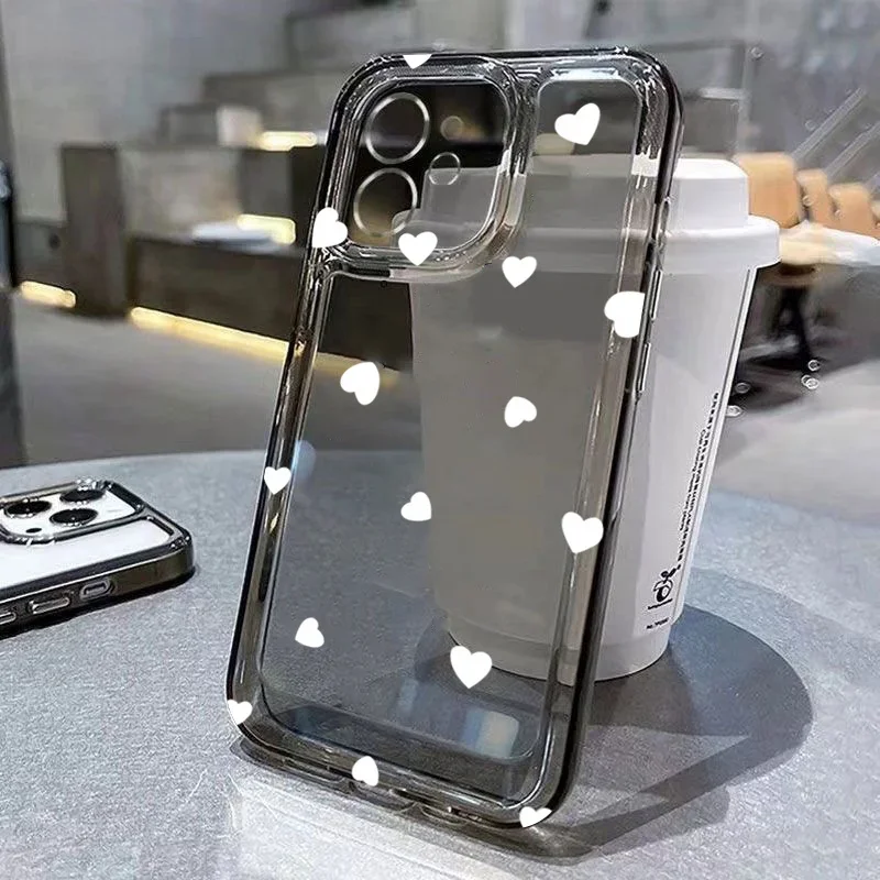 Cute Cartoon Love Heart Phone Case For iPhone 16 17 Air Pro thumbnail 10