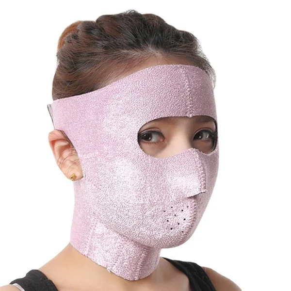 V-Face Bandag Double Chin Lift Maschera A Pieno Facciale Night Sleep V-Face Artefatto Maschera Per Il Lifting Del Viso Per Prodotti Dimagranti Per Il 