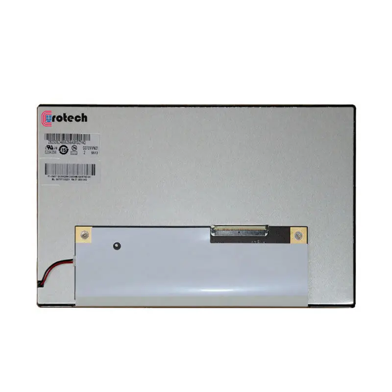 7 Inch G070VVN01.2 800x480 RGB Vertical Stripe Panel Display Module Transmissive Full Angle For Industrial Screen Replacement