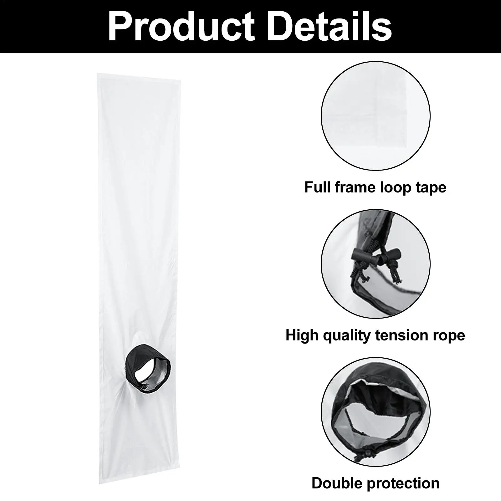 1pcs 2m/3mUniversal Window Seal For Portable Air Conditioner And Tumble Dryer Window Sealing For Portable AC And Tumble Dryer