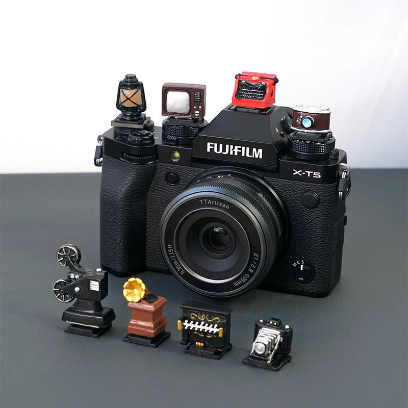 Vintage Retro 3D Hot Shoe Cover Protector Decorazione Della Fotocamera Copriscarpe Freddo Generico Universale Per Fuji Canon Sony Nikon Leica