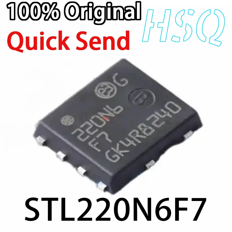 5 pz STL220N6F7 220 n6f7 DFN-8 (5x6) Transistor ad effetto di campo nuovo di zecca e originale