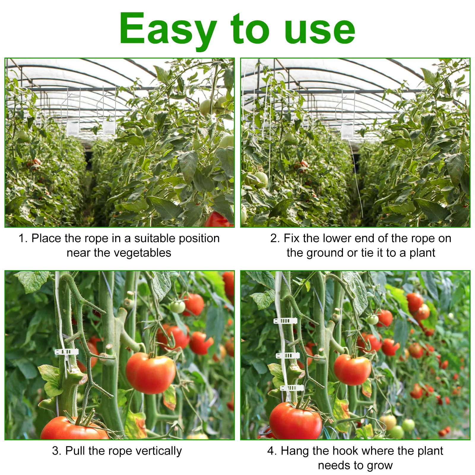 Tomato Roller Hook Lattice Wire Tomato Hook Hook Greenhouse Plant Hook