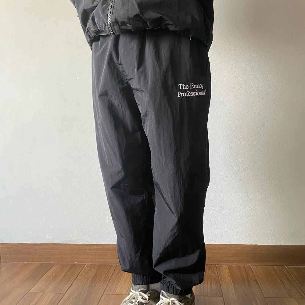 Ennoy Professiona nylon quick-drying pants with cuffs sports pants loose casual pants casual pants,sports pants,casual sports pants
