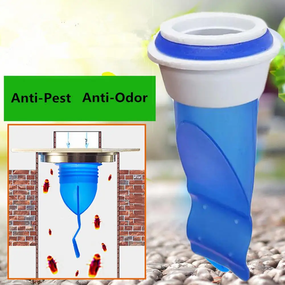 Silicone Floor Drain Hair Clogging Water Filter For 40-44mm Floor Drain Apertures floor drain filter