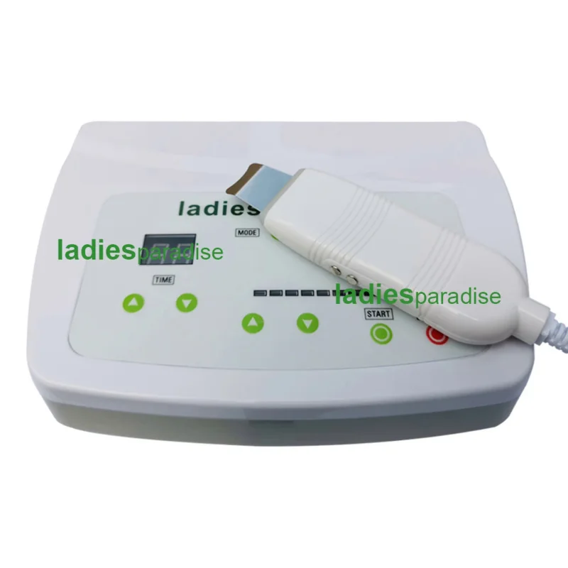 Newest Powerful Ultrasonic Skin Scrubber Vibrating Face Spatula Blackhead Remover Shovel Clean Cavitation Peeling Facial Lifting