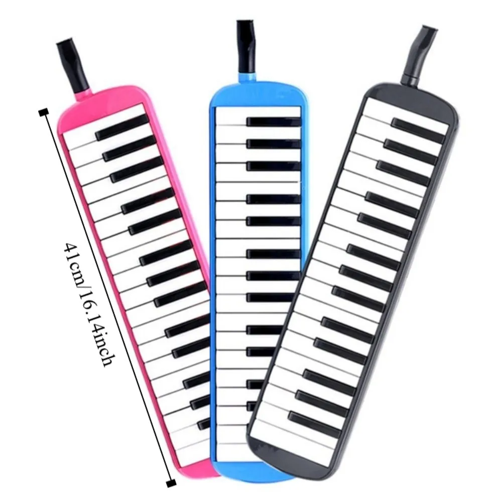 Adult 32 Keys Pianica Mouthpiece Piano Keys Harmonica Educational Keyboard Style Mouth Organ Beginners